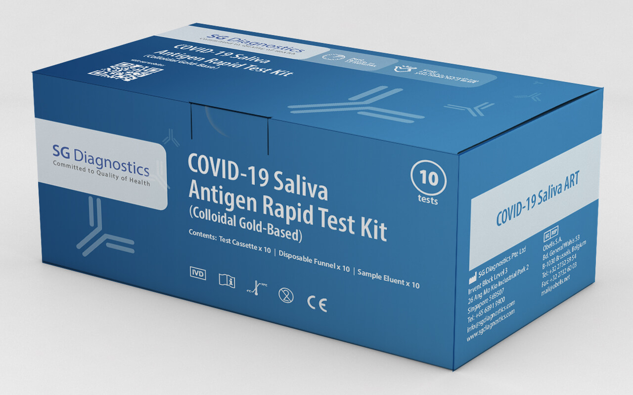 How to use saliva test kit